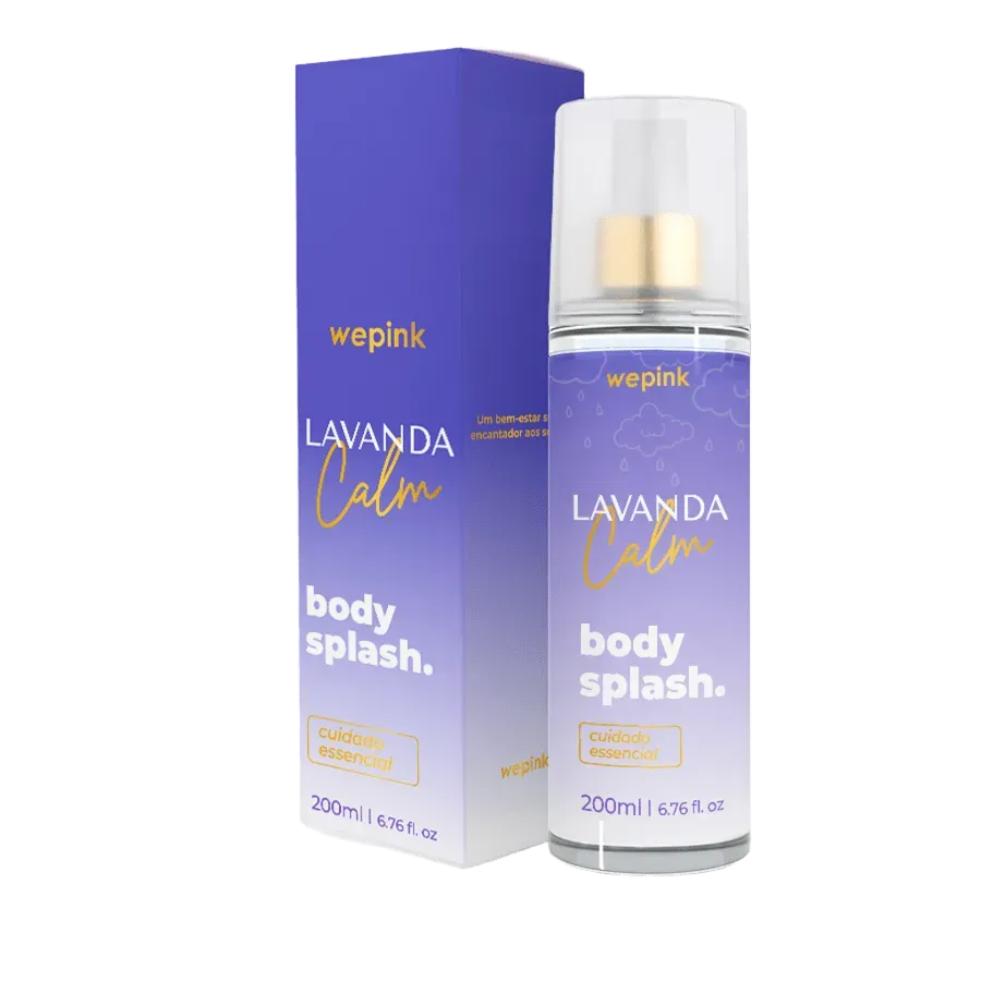 Body Splash Lavanda Calm Desodorante Colônia  200ml